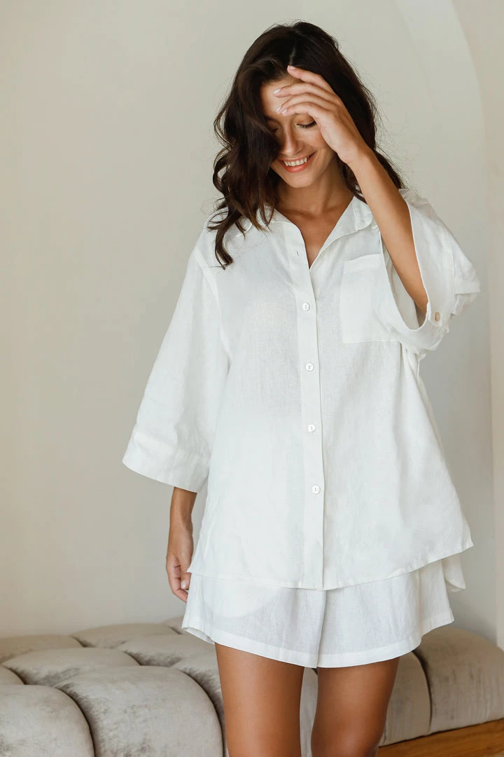 Buddha Wear Spring White Short House Set 4 Buddha Wear Spring White Short House Set