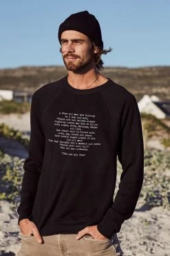 Om & Ah London - US "Wise Words" Unisex Sweater