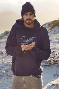 Om & Ah London - US "Wise Words" Unisex Hoodie